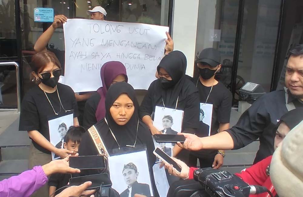 Lapor ke Komnas HAM, Istri Almarhum Manajer Legal PT Bososi Pratama Cari Keadilan